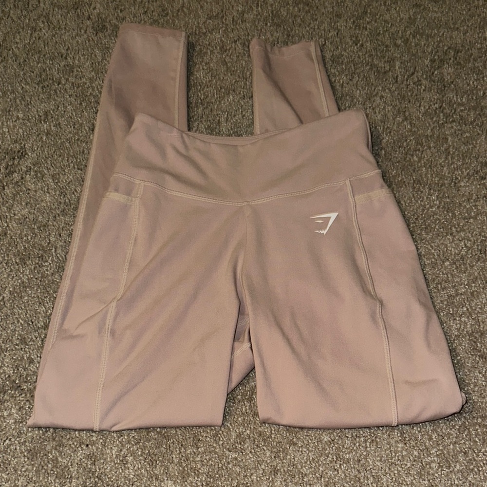 Gymshark Women's Leggings - Light Pink
